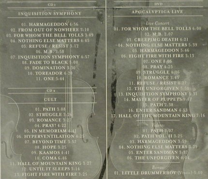 Apocalyptica: The Collector's Box, Lim.Ed.+DVD, Motor(), , 2003 - 2CD - 94096 - 20,00 Euro