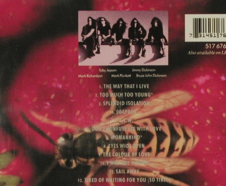 Little Angels: Jam, + Live Ep, Polydor(), UK, 93 - 2CD - 94487 - 10,00 Euro
