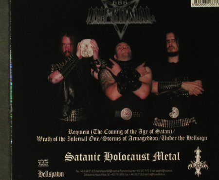 Infernal: Requiem+3,Digi, Hellspawn (HELL005), , 2004 Typ: CD5" Best.-Nr.: 95073 Preis: 5,00 Euro