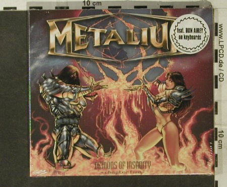 Metalium: Demons Of Insanity-ChapterFive,Digi, Armageddon Music(AMG 017-0), D FS-New,  - CD - 95228 - 10,00 Euro