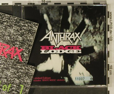 Anthrax: Black Lodge*2+2,Lim.Ed.(no.11007), Elektra(), D,Sticker, 1993 - CD5inch - 95245 - 5,00 Euro