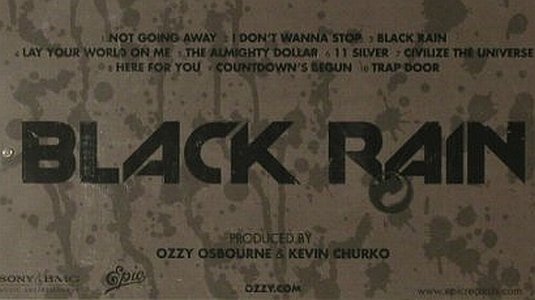 Osbourne,Ozzy: Black Rain, FS-New, Epic(), EU, 2007 - CD - 95390 - 12,50 Euro