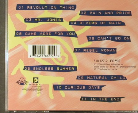 Blind Fish feat.David Hallyday: 2000 bbf, Scotti Bros.(518 127-2), EU, 1994 - CD - 95407 - 7,50 Euro