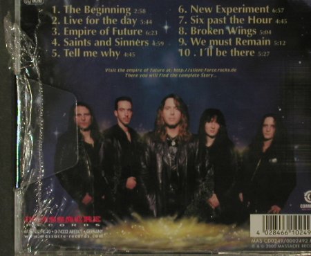 Silent Force: The Empire Of Future, FS-New, Massacre(MAS CD0249), D, 2000 - CD - 95868 - 7,50 Euro