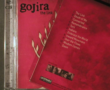 Gojira: The Link, Boxed, Listenable Rec., EU Typ: CD/DVD Best.-Nr.: 95955 Preis: 12,50 Euro