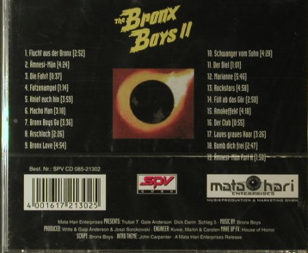 Bronx Boys 2: Zurück in die Bronx, FS-New, SPV(), D,  - CD - 96170 - 7,50 Euro
