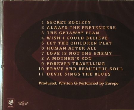 Europe: Secret Society, FS-New, Hell & Back(TT00672), EU, 2006 - CD - 96275 - 10,00 Euro