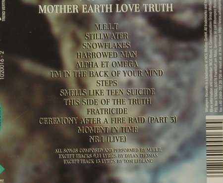 M.E.L.T.: Mother Earth Love Truth, MCG(), D, 1997 - CD - 96469 - 7,50 Euro