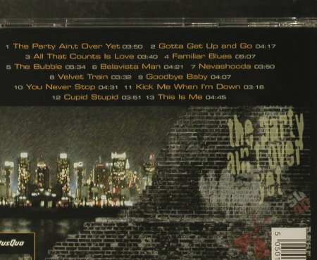 Status Quo: The Party ain't over Yet, FS-New, Sanctuary(SANcd389), UK, 2005 - CD - 96633 - 10,00 Euro