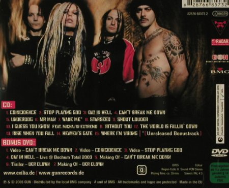 Exilia: Unleashed, Special Ed., Gun(215), EU, 2005 - CD/DVD - 96681 - 10,00 Euro