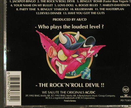 AB/CD: The Rock'n'Roll Devil, BMG(), D, 1992 - CD - 96778 - 10,00 Euro