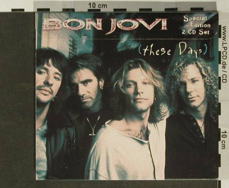 Bon Jovi: These Days, 14Tr.+5Tr,sp.Ed., Digi, PolyGram(532 644-2), , 1996 - 2CD - 96811 - 14,00 Euro