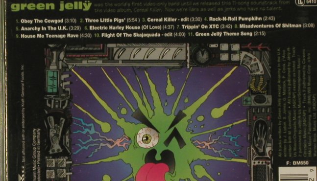 Green Jelly: Cereal Killer Soundtrack, Zoo, D, 93 Typ: CD Best.-Nr.: 96975 Preis: 5,00 Euro