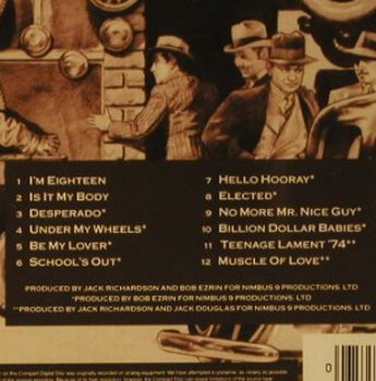 Cooper,Alice: Greatest Hits, 12Tr., WB(), D, 1974 - CD - 97903 - 7,50 Euro