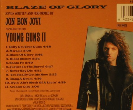 Bon Jovi,Jon: Blaze Of Glory(Young Guns II), Vertigo(), D, 1990 - CD - 97910 - 7,50 Euro