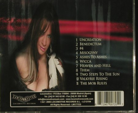 Benedictum: Uncreation, Locomotive(LM 177), EU, 2006 - CD - 98736 - 10,00 Euro