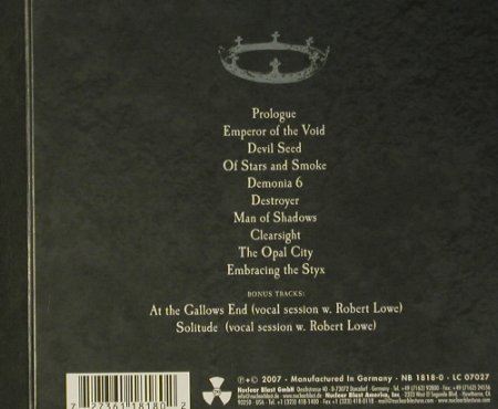 Candlemass: King Of The Grey Islands, Digi, Nuclear Blast(NB 1818-0), D, 2007 - CD - 98738 - 10,00 Euro