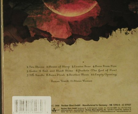 Amorphis: Eclipse, Digi, Nuclear Blast(NB 1596-0), D, 2006 - CD - 98751 - 10,00 Euro