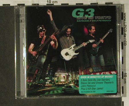 G3 (Satriani / Vai / Petrucci): Live In Tokyo, Epic(), A, 2005 - 2CD - 98755 - 12,50 Euro