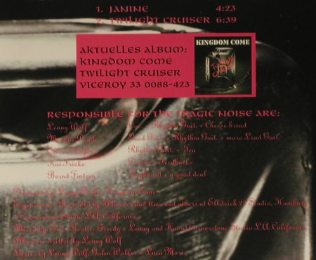 Kingdom Come: Janine+1, Viceroy(33 021-408), D, 1995 - CD5inch - 98845 - 2,50 Euro