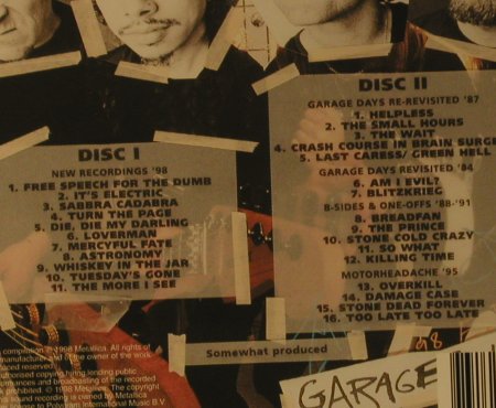 Metallica: Garage Inc., Vertigo(), EU, 1998 - 2CD - 99092 - 11,50 Euro