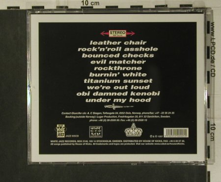 Gluecifer: Ridin'The Tiger, WhiteJazz(JAZZ 005CD), UK, 1997 - CD - 99233 - 10,00 Euro