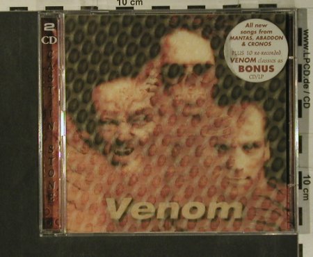 Venom: Cast In Stone, Holocover, Steamhammer(088-18812 DCD), D, 1997 - 2CD - 99248 - 11,50 Euro