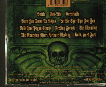 Overkill: The Killing Kind, Concrete(0086502CTR), D, 1996 - CD - 99268 - 7,50 Euro