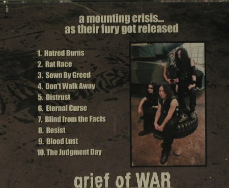 Grief of War: A Mounting Crisis..,. Co, FS-New, Prosthetic, US, 2007 Typ: CD Best.-Nr.: 99324 Preis: 7,50 Euro