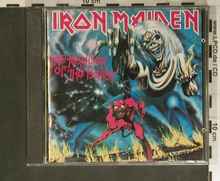 Iron Maiden: The Number Of The Beast, EMI(CDP 7 46364-2), UK, 1988 - CD - 99381 - 10,00 Euro