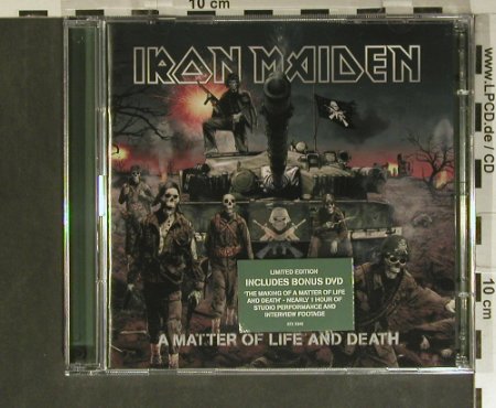 Iron Maiden: A Matter of Life and Death+BonusDVD, EMI (0946 372324 2 2), EU, 2006 Typ: CD/DVD Best.-Nr.: 99385 Preis: 12,50 Euro