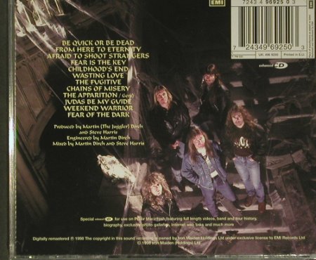 Iron Maiden: Fear Of The Dark, MultiMedia, EMI(7243 4 96925 03), EU, 1998 - CD - 99393 - 10,00 Euro