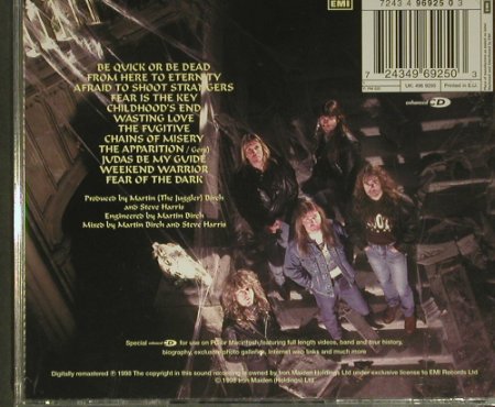 Iron Maiden: Fear Of The Dark, MultiMedia, EMI (7243 4 96925 03), EU, 1998 Typ: CD Best.-Nr.: 99393 Preis: 10,00 Euro