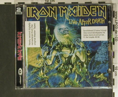 Iron Maiden: Live After Death'85+CD5"MultiMedia, EMI (7243 496921 07), EU, 1998 Typ: 2CD Best.-Nr.: 99399 Preis: 10,00 Euro