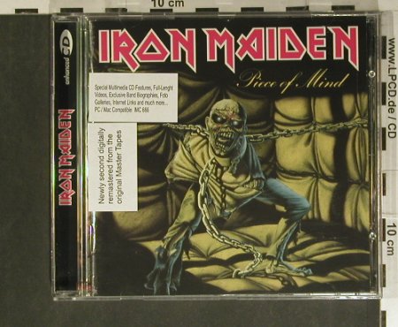 Iron Maiden: Piece Of Mind'83, MultiMedia, EMI (4 96919 02), NL, 1998 Typ: CD Best.-Nr.: 99400 Preis: 10,00 Euro
