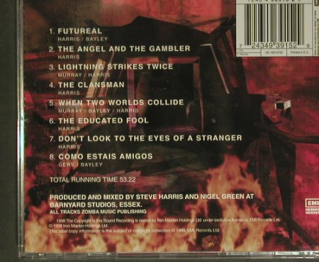 Iron Maiden: Virtual, XI, EMI(), EU, 1998 - CD - 99404 - 10,00 Euro