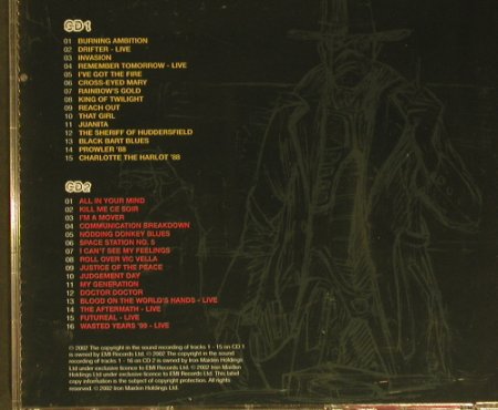 Iron Maiden: Best Of The B'Sides - Maiden Rule, EMI (5 41277 2), EU, 2002 Typ: 2CD Best.-Nr.: 99419 Preis: 25,00 Euro