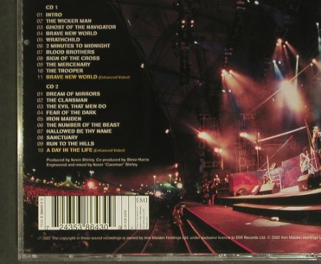 Iron Maiden: Rock In Rio, EMI(5 38643 0), EU, 2002 - 2CD - 99422 - 12,50 Euro