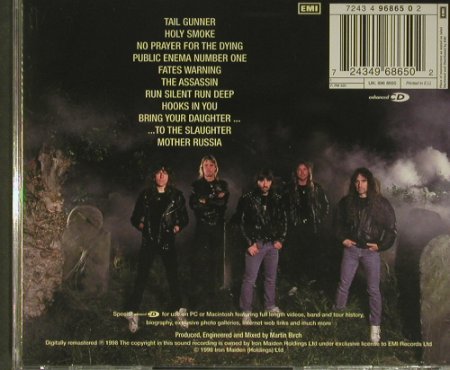 Iron Maiden: No Prayer For The Dying'90, EMI (4 96865 0), EU, 1998 Typ: CD Best.-Nr.: 99423 Preis: 10,00 Euro