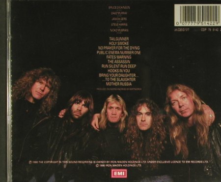 Iron Maiden: No Prayer For The Dying, EMI (CDP 79 5142 2), UK, 1990 Typ: CD Best.-Nr.: 99435 Preis: 10,00 Euro