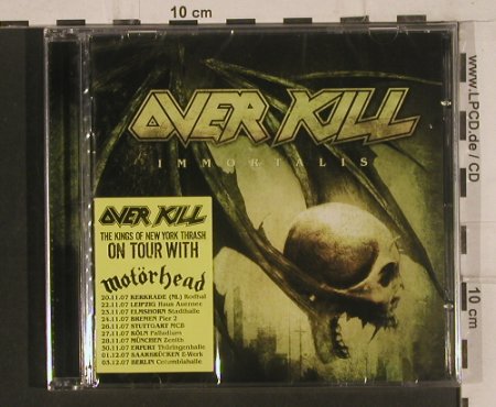 Overkill: Immortalis, Digi, FS-New, Bodog(0180363BDM), D, 2007 - CD - 99623 - 10,00 Euro