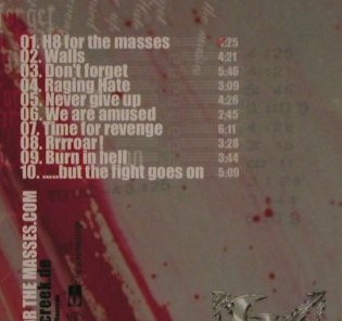 Hate Squad: For the Masses, FS-New, Swell Creek (SWCR 013), , 2004 Typ: CD Best.-Nr.: 99824 Preis: 10,00 Euro