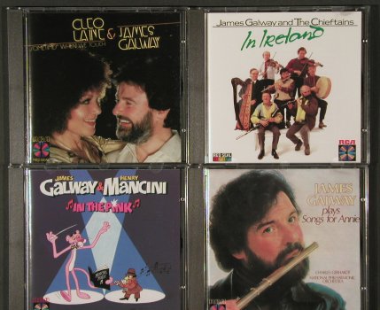 Galway,James & Friends: Chieftains,Cleo Laine,H.Manchini, RCA (RD 60114), D,Box Set, 1989 Typ: 4CD Best.-Nr.: 80307 Preis: 30,00 Euro