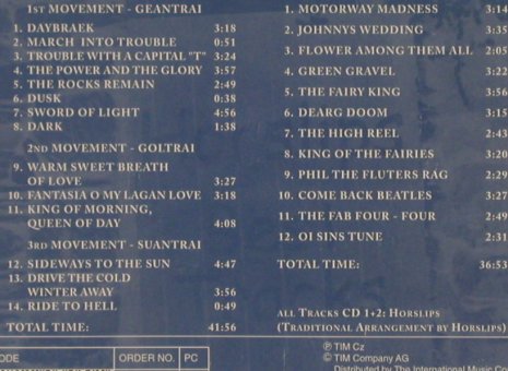 Horslips: Best Tracks, Pastels (203460-307), D, 1999 Typ: 2CD Best.-Nr.: 81025 Preis: 6,00 Euro