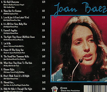 Baez,Joan: Same, FNM (3324), D, 1989 Typ: CD Best.-Nr.: 81677 Preis: 3,00 Euro