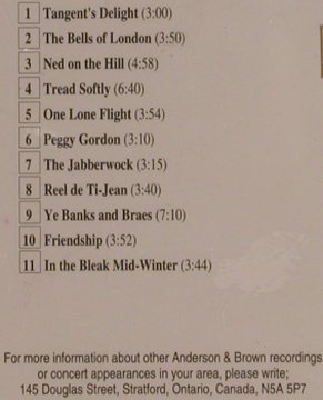 Anderson & Brown: Crimson, FS-New, A&B (102 CD), CDN, 1991 Typ: CD Best.-Nr.: 82055 Preis: 12,50 Euro