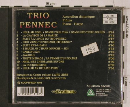 Trio Pennec: Javadao, FS-New, Excalibur(), F, 1993 - CD - 84372 - 10,00 Euro