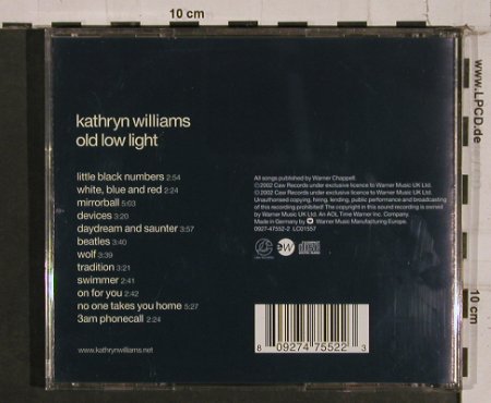 Williams,Kathryn: Old Low Light, Caw, D, 2002 Typ: CD Best.-Nr.: 84393 Preis: 7,50 Euro