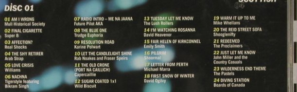 V.A.Seriously Scottish 04: 49 Tr., FS-New, BBC (SMCSS001),  Typ: 2CD Best.-Nr.: 90782 Preis: 10,00 Euro