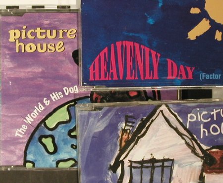 Picture House: Heavenly Day,Probably,The World is., Koch, '96'97 Typ: CD5"x3 Best.-Nr.: 93572 Preis: 4,00 Euro